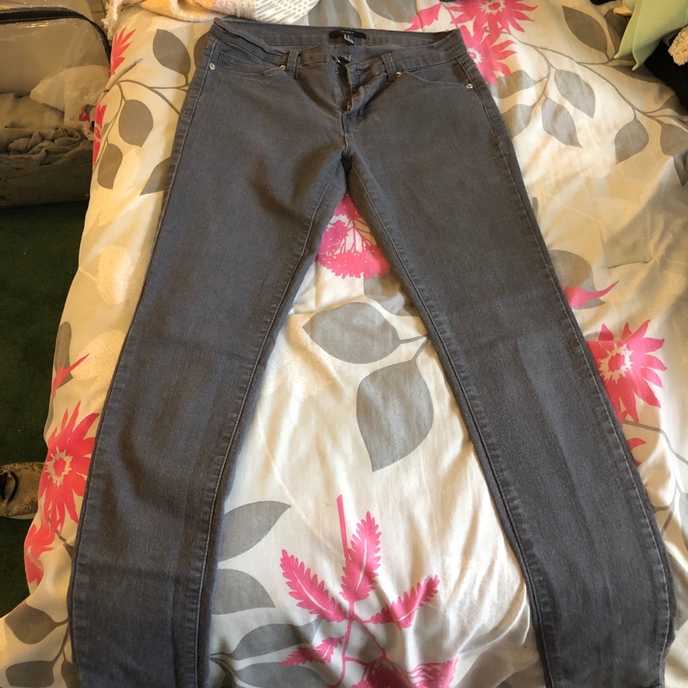 Gray jeggings